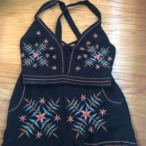 Matching set shorts and crop top